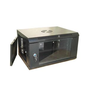 Rack Cabinet 19" 6U - Şüşə Qapılı Şəbəkə Rəfi Baku Tech